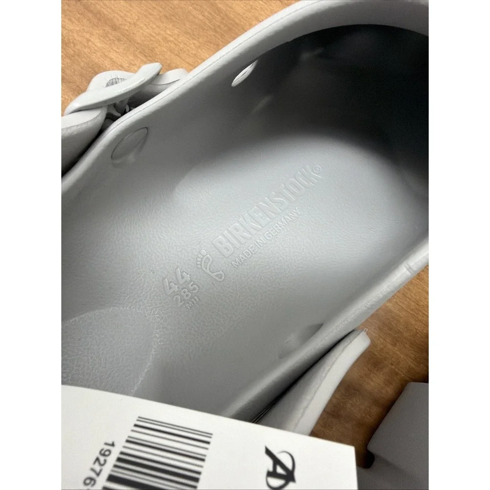Birkenstock Mens Birki Flow EVA clog Stone Coin 44 (US 11-11.5) slip on